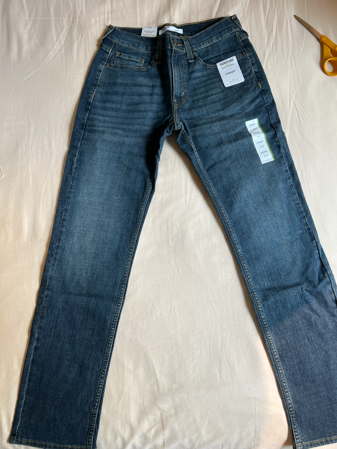Levi Strauss Signature Gold Straight Jeans 29x30