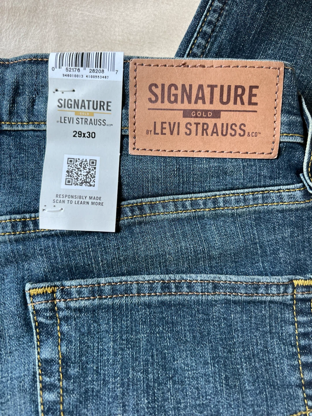 Levi Strauss Signature Gold Straight Jeans 29x30 - photo 2