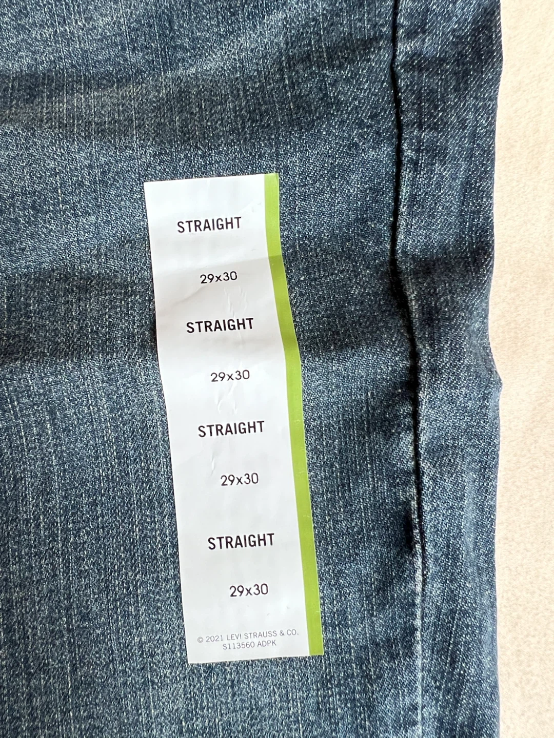 Levi Strauss Signature Gold Straight Jeans 29x30 - photo 4