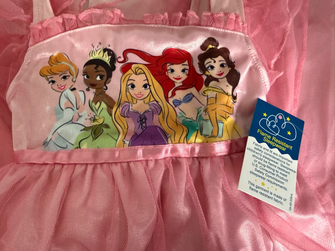 Size 2T Princess Sleepwear Dress - photo 2