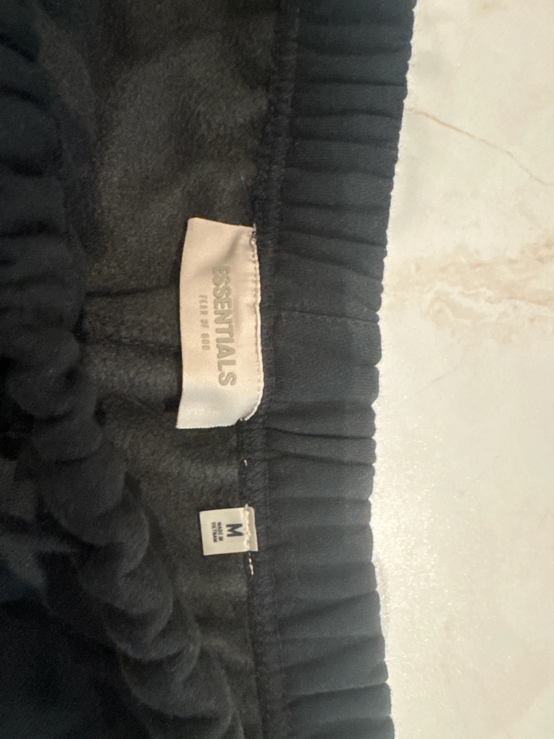 Fear of God ESSENTIALS Black Sweat Shorts Size M - photo 5
