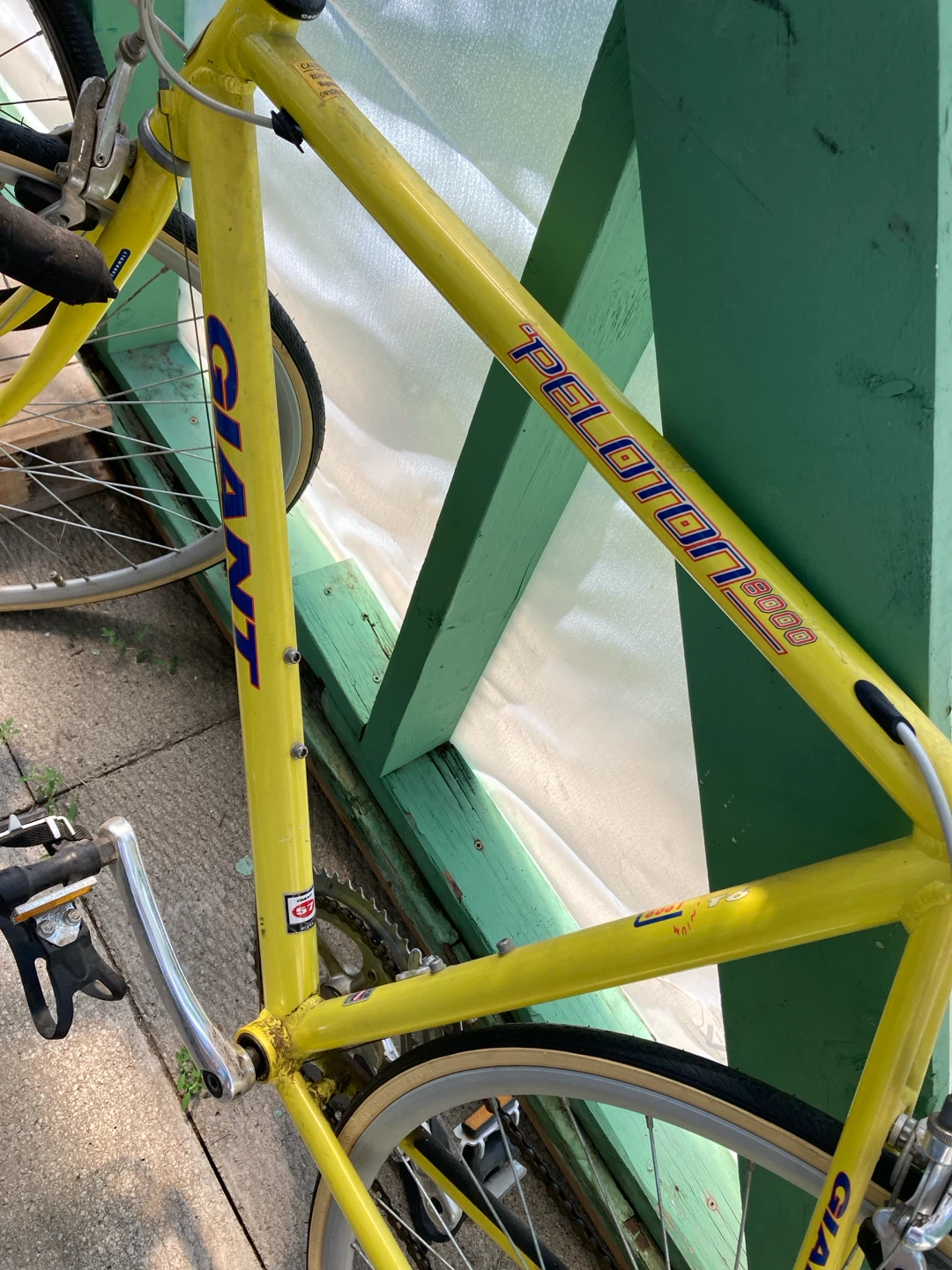 Giant Peloton 8000 Road Bike - Yellow - photo 2