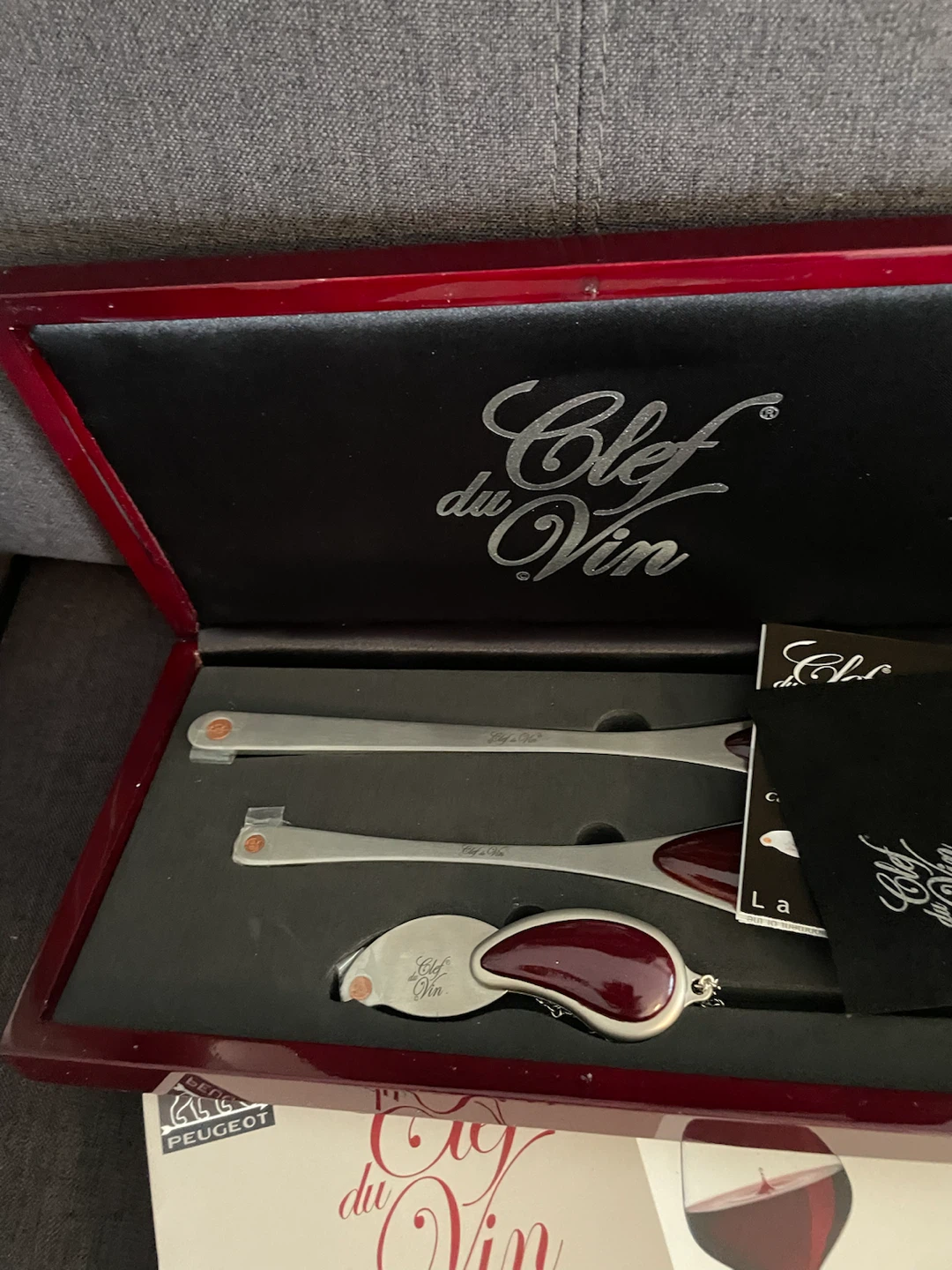 Peugeot Clf du Vin Elegance Collection Wine Set - photo 4