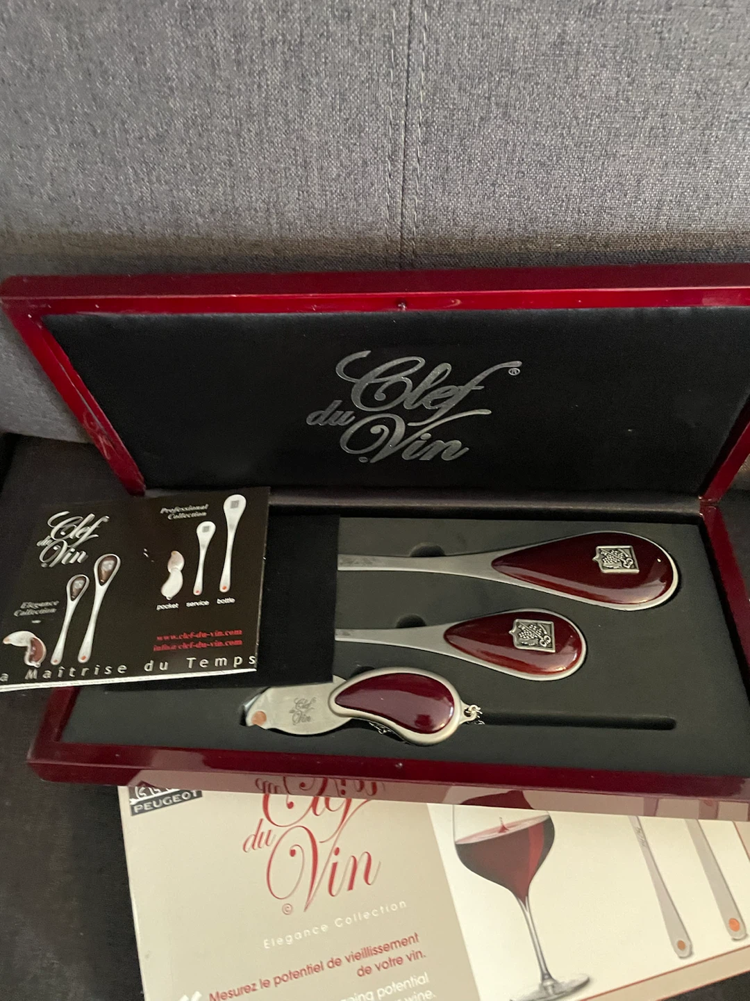 Peugeot Clf du Vin Elegance Collection Wine Set - photo 3