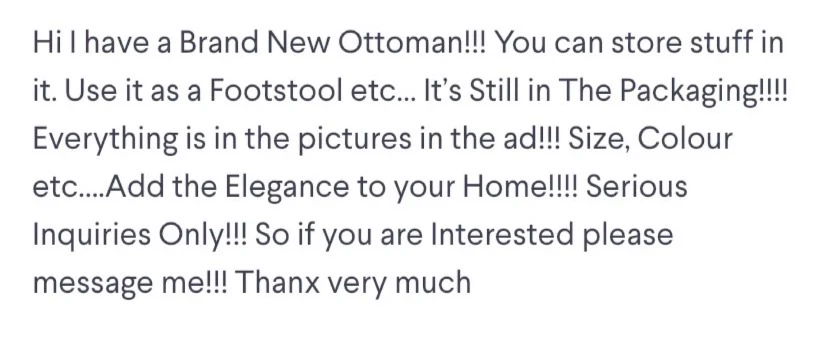 Beautiful Ottoman - photo 2