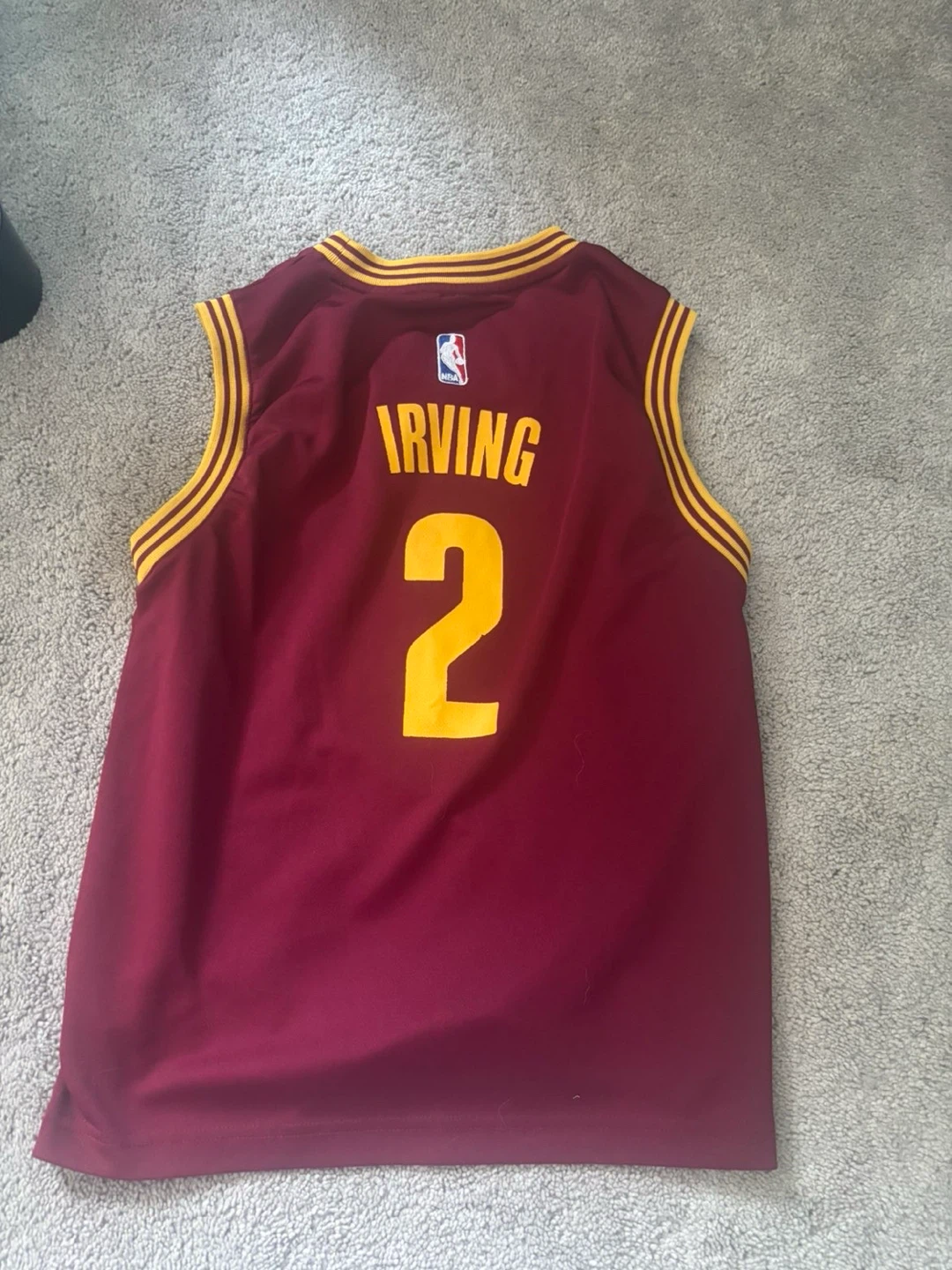 Adidas Cleveland Cavaliers Kyrie Irving #2 Basketball Jersey M - photo 2