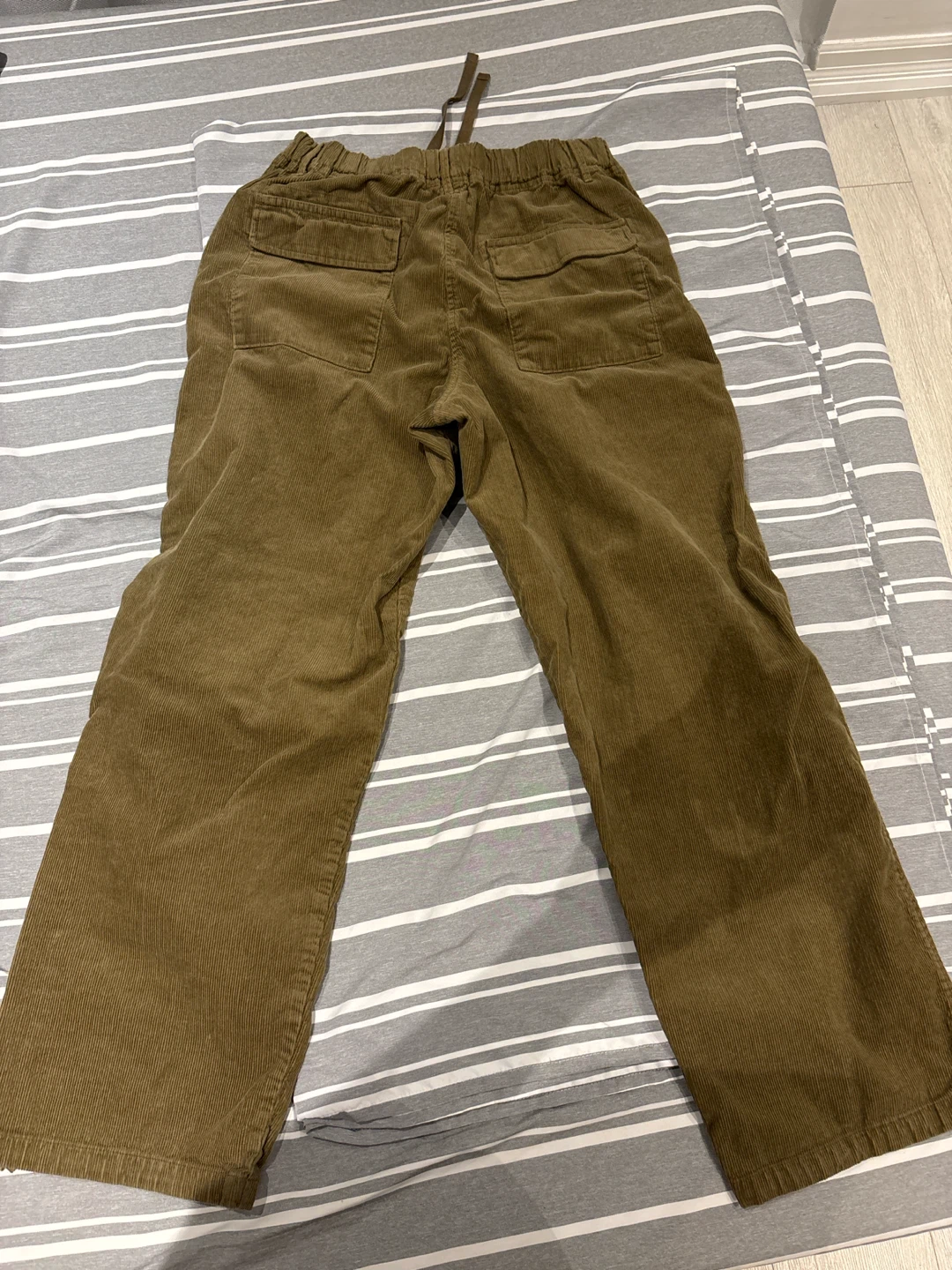 Uniqlo Corduroy Pants - Brown - Size S - photo 2