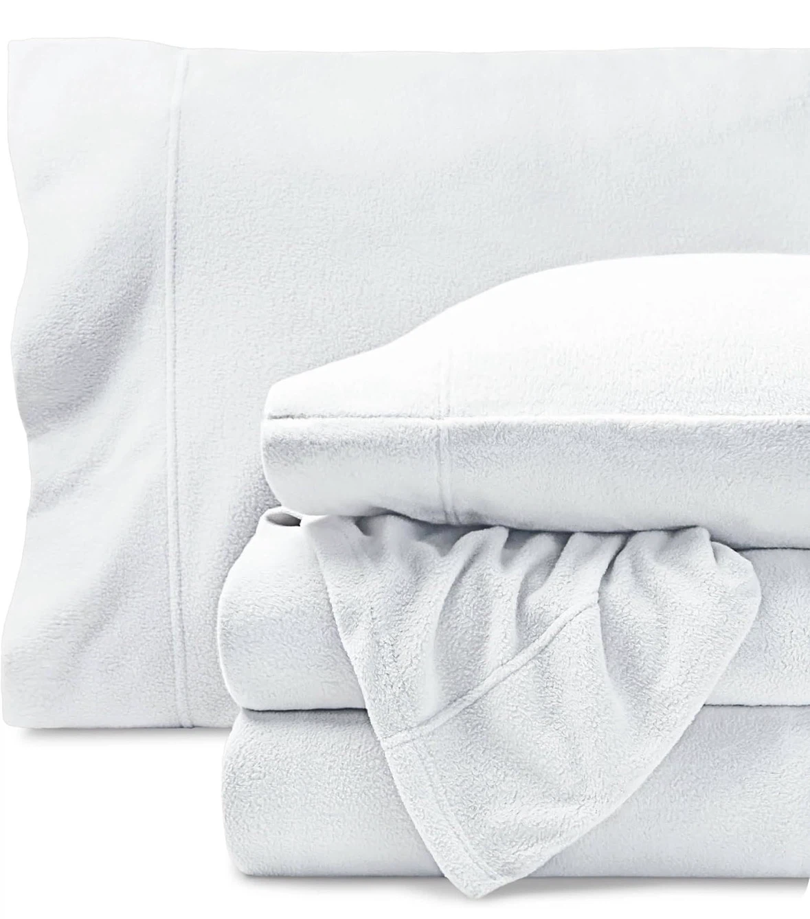 Bare Home Twin Sheet Set - Polar Fleece