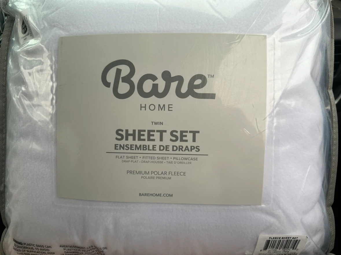 Bare Home Twin Sheet Set - Polar Fleece - photo 4