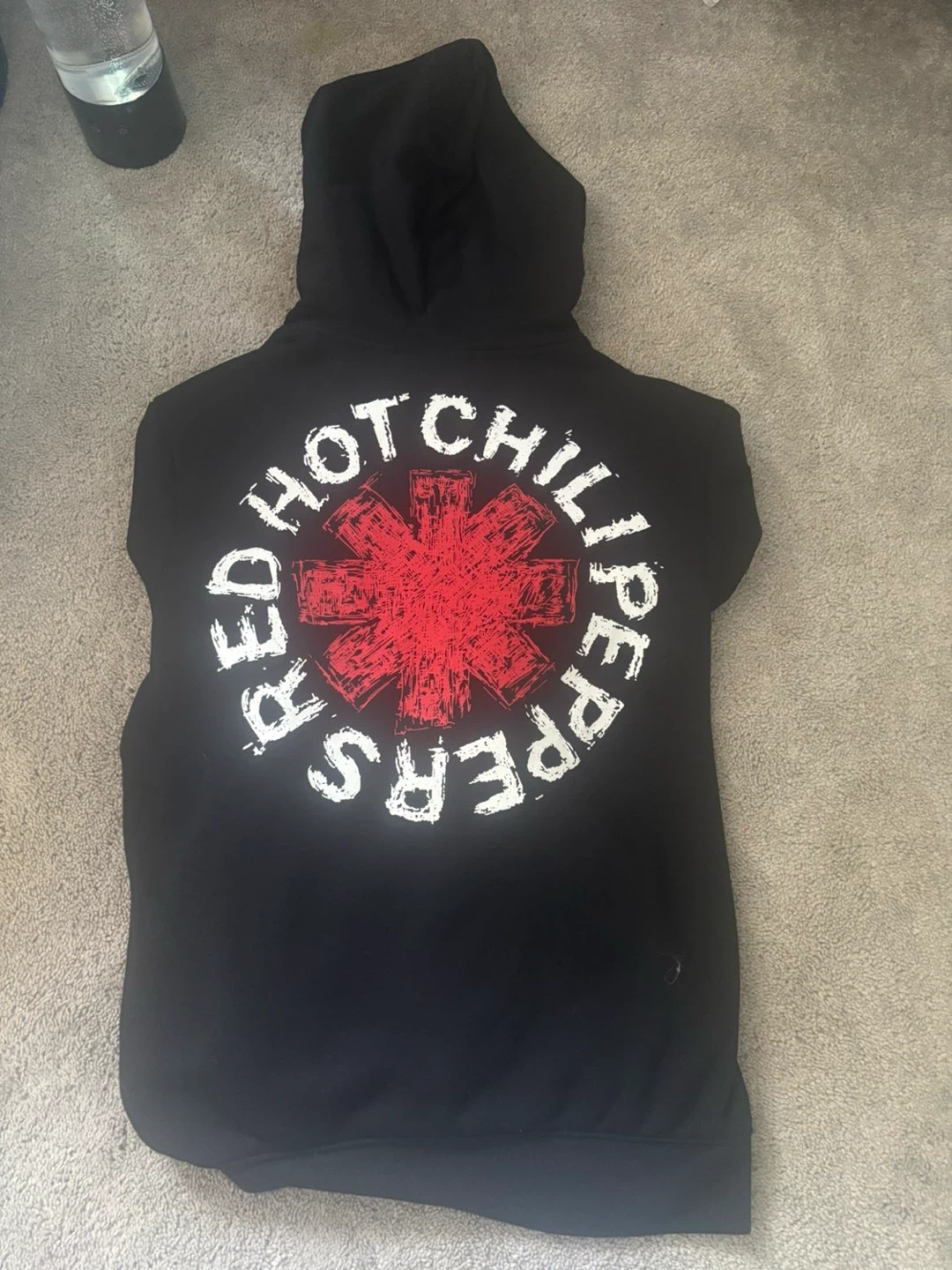 Grey Zip-Up Hoodie with '95' Graphic - photo 5