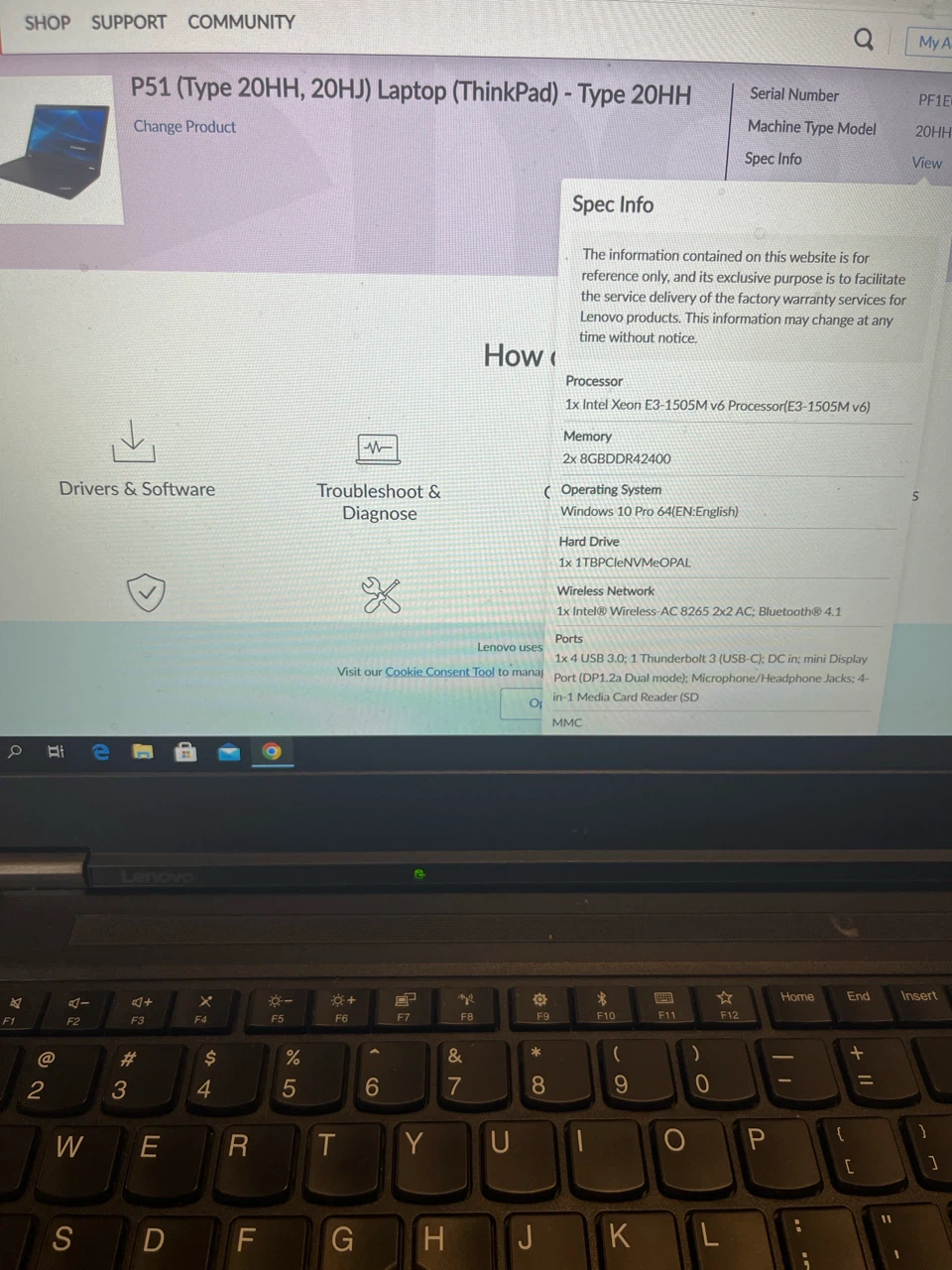 Lenovo ThinkPad P51 (20HH) Laptop