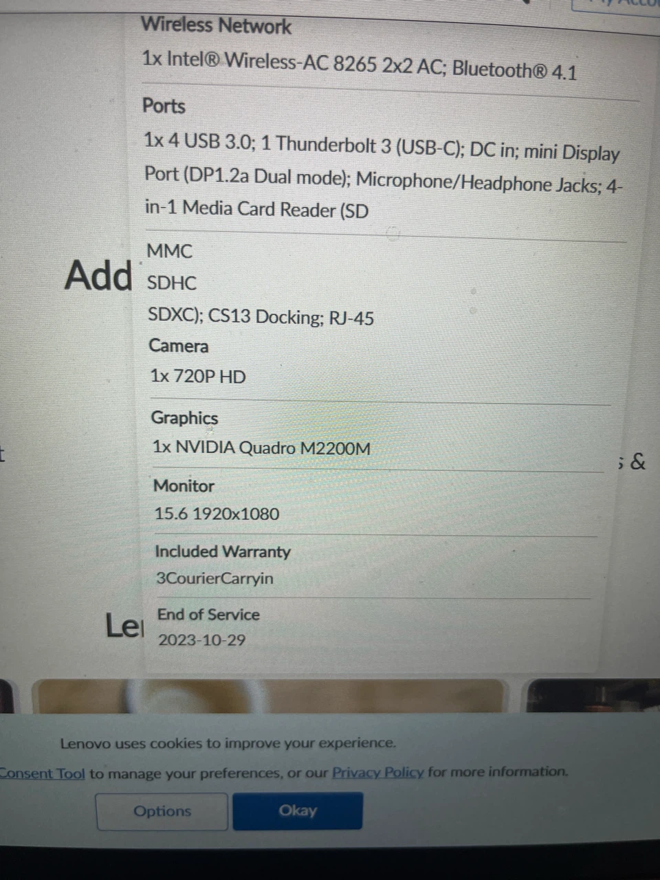 Lenovo ThinkPad P51 (20HH) Laptop - photo 2
