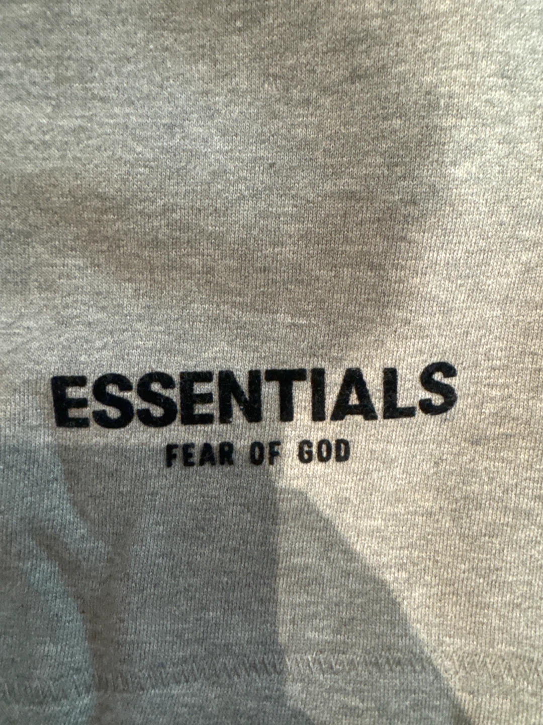 Essentials Fear of God Sweat Shorts Medium Grey - photo 3