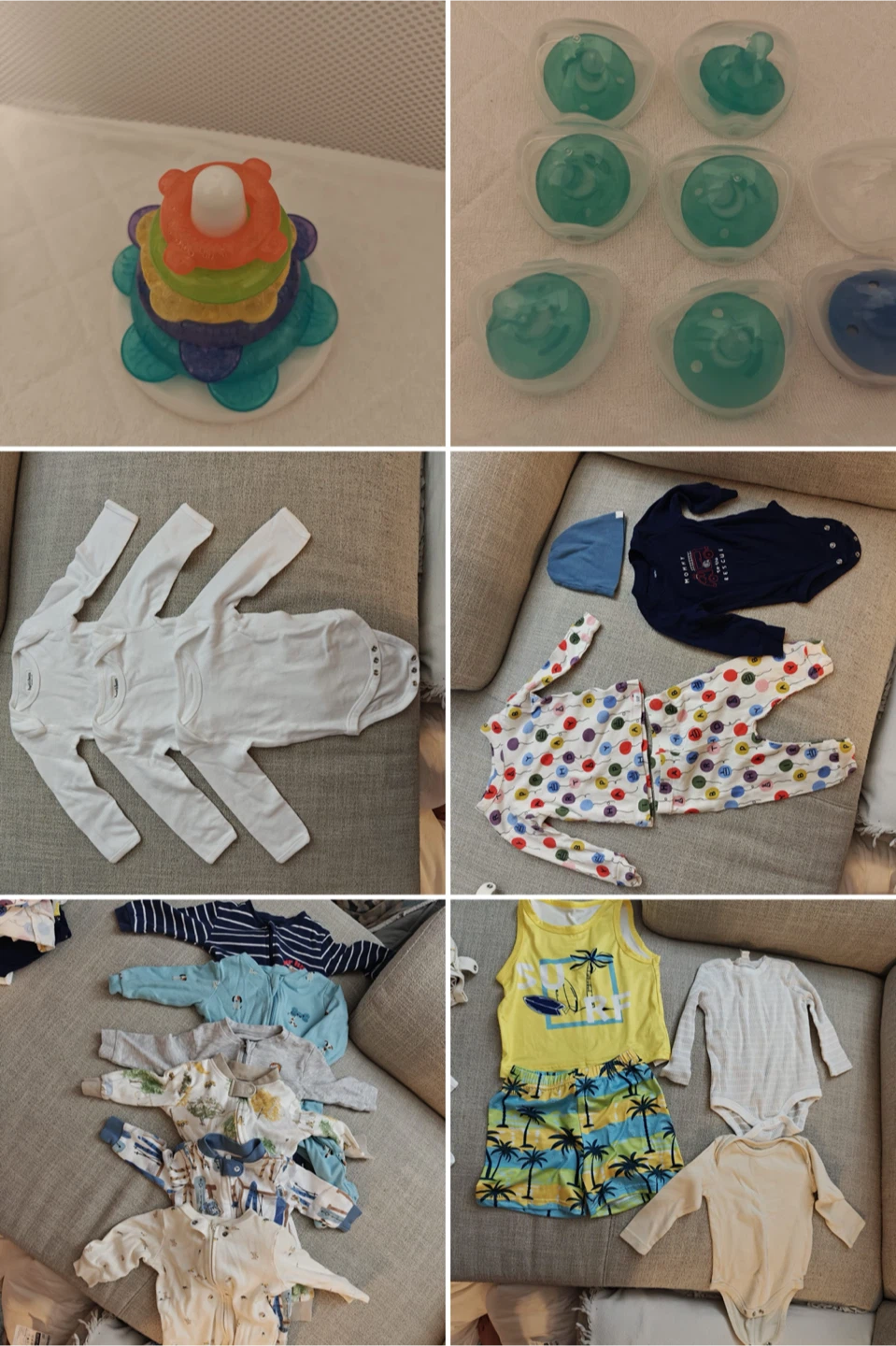 Baby Bassinet and Clothing Bundle. - photo 2