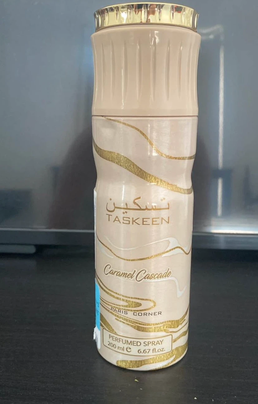 Tazkeen Caramel Cascade Perfumed Spray 200ml