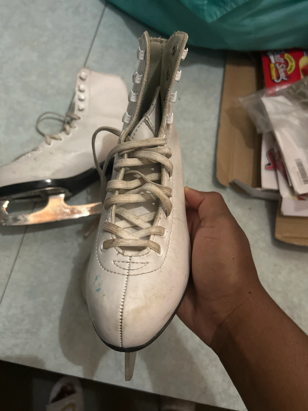 Fila White Ice Skates - photo 2