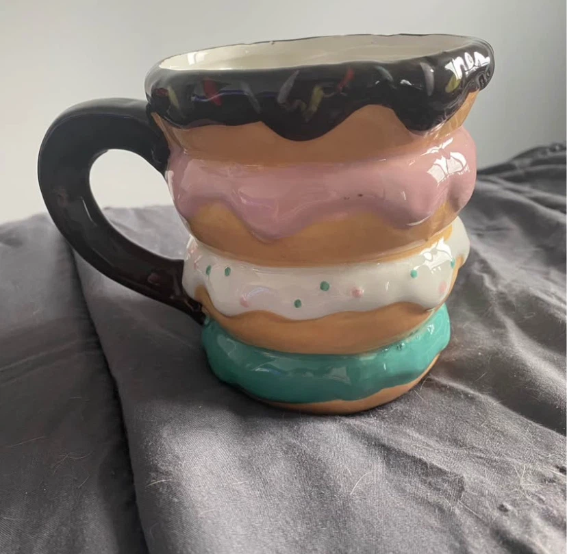 Donut Stack Novelty Mug