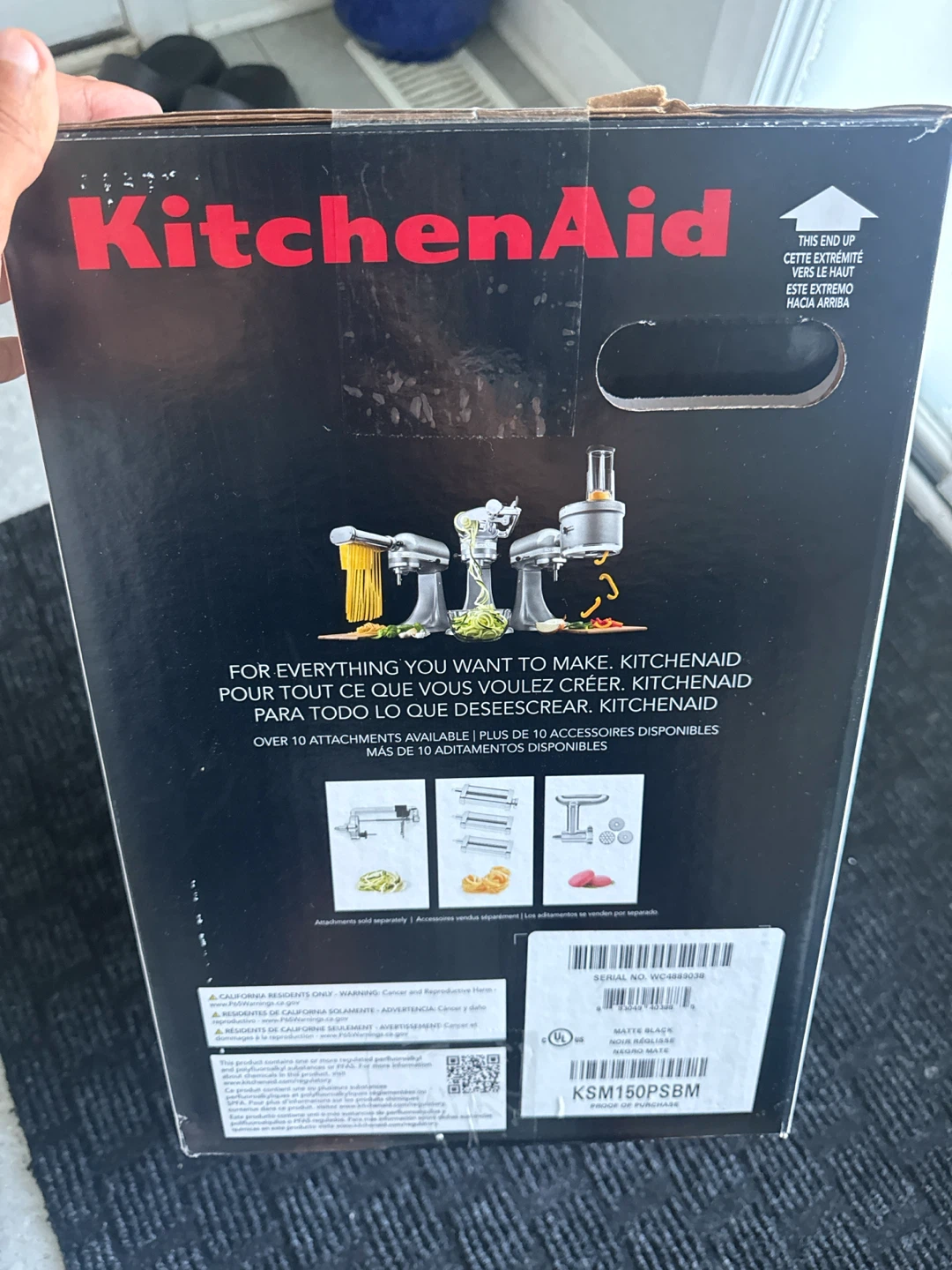 KitchenAid Artisan Tilt-Head Stand Mixer 5 Quart - photo 3