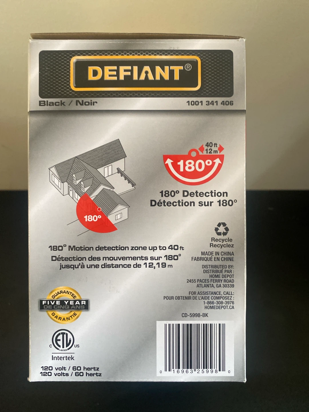 Brand New Defiant LED Motion Security Light - photo 3