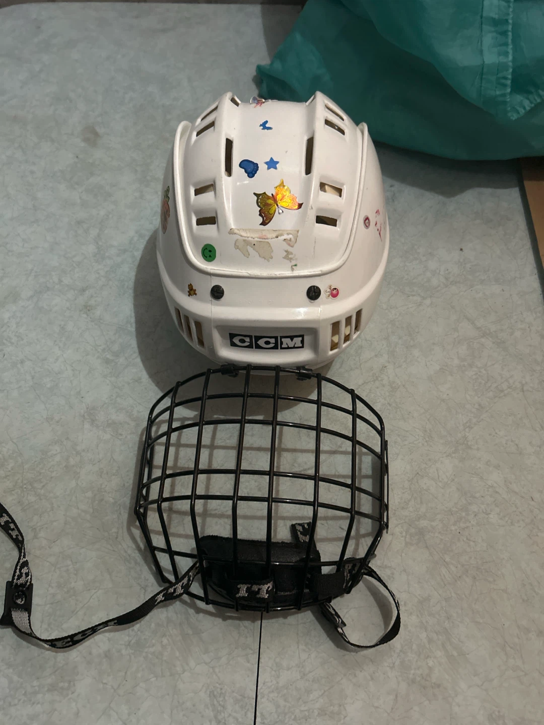 CCM Hockey Helmet with Cage