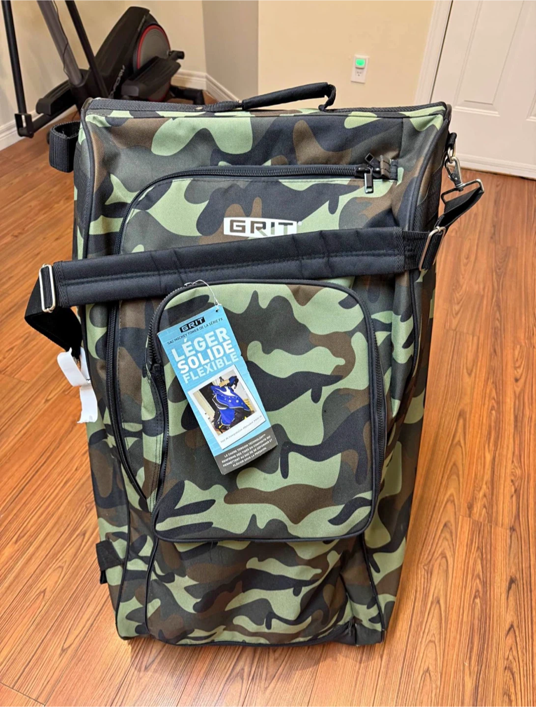 GRIT HTFX Hockey  Rolling Duffel Bag - photo 2