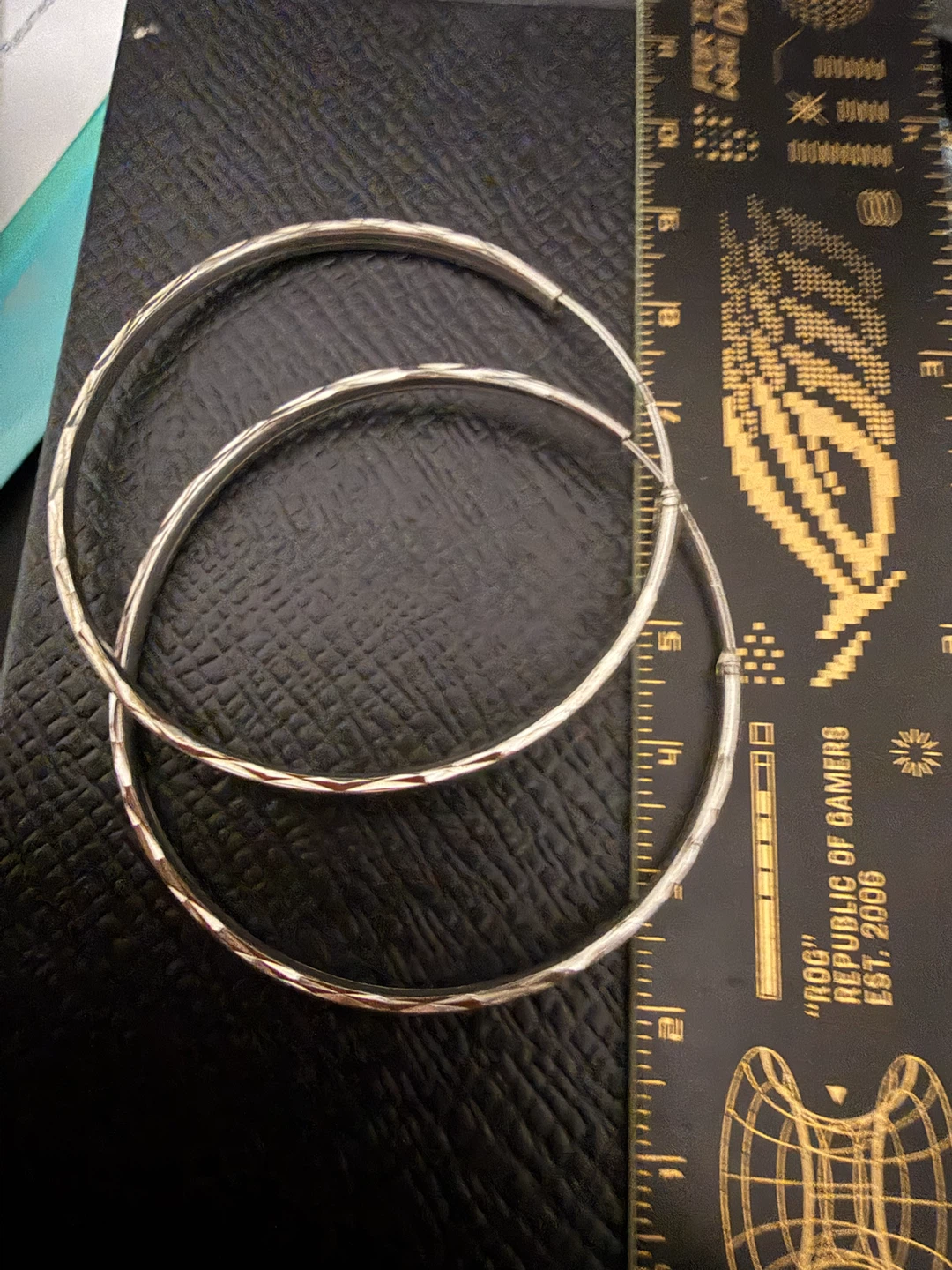 Sterling Silver 925 Hoop Earrings - photo 3