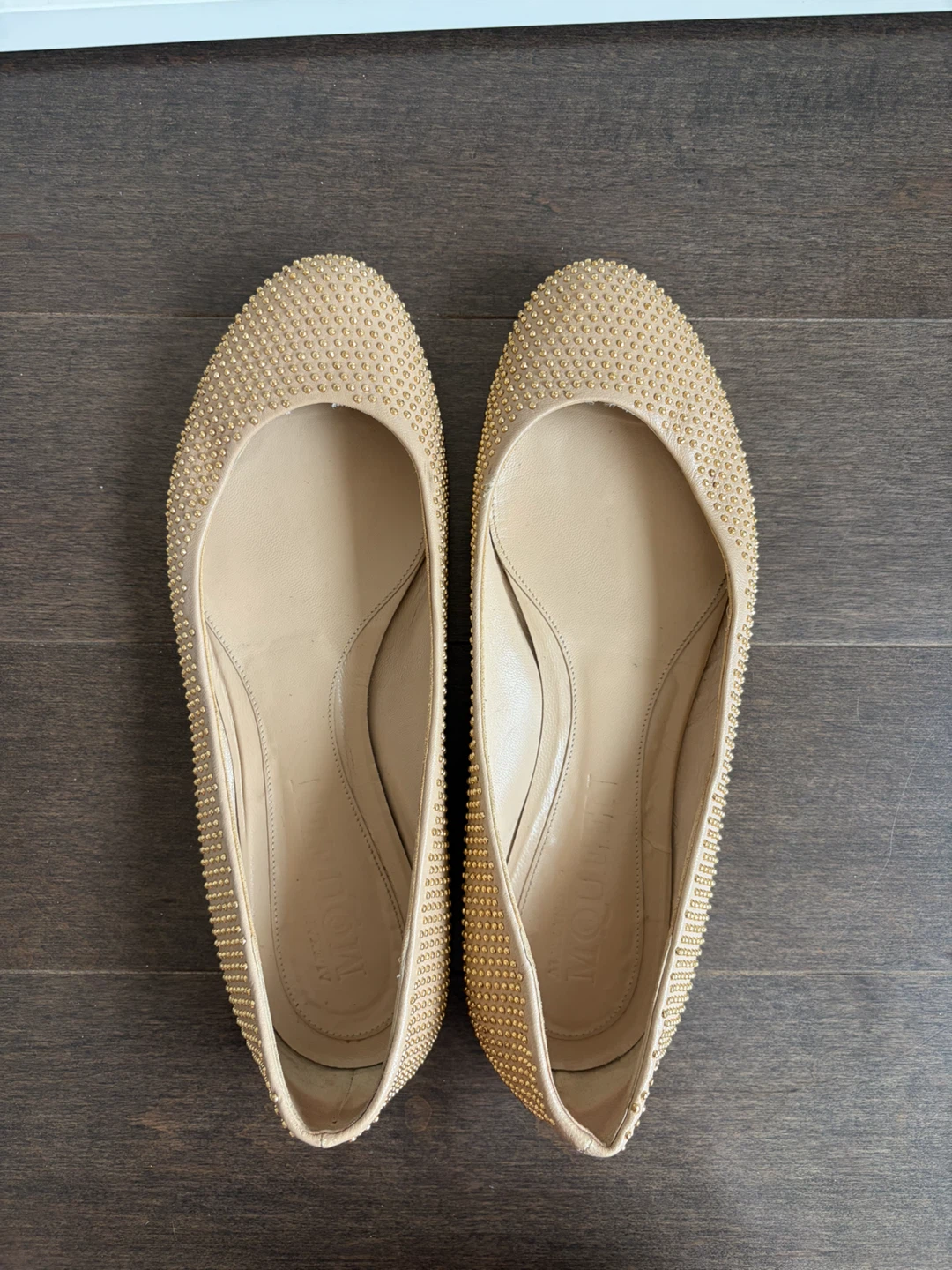 Alexander McQueen Studded Ballet Flats EU38 - photo 3