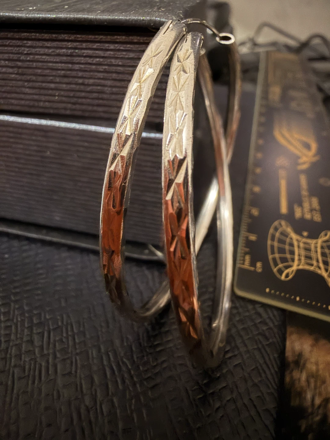 Sterling Silver 925 Hoop Earrings - photo 5