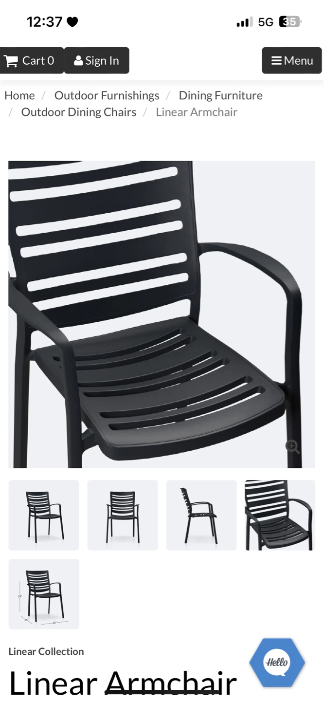 Dot Furniture Weave 36" Round Dining Table and 4 chairs - photo 2