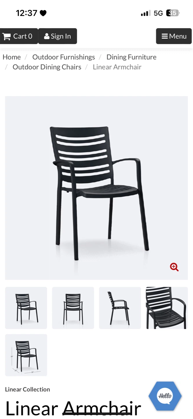 Dot Furniture Weave 36" Round Dining Table and 4 chairs - photo 3