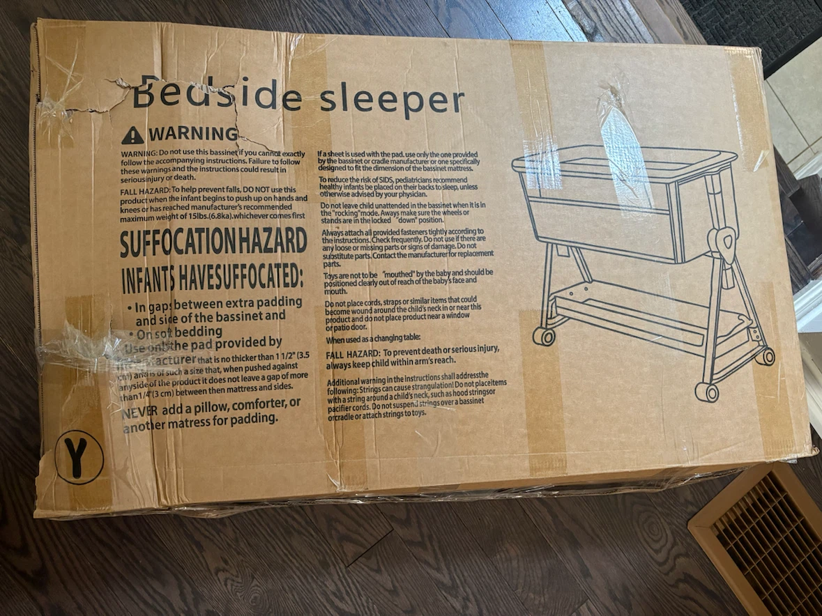 Baby Bassinet Bedside Sleeper - 3 in 1 Bassinet - photo 5