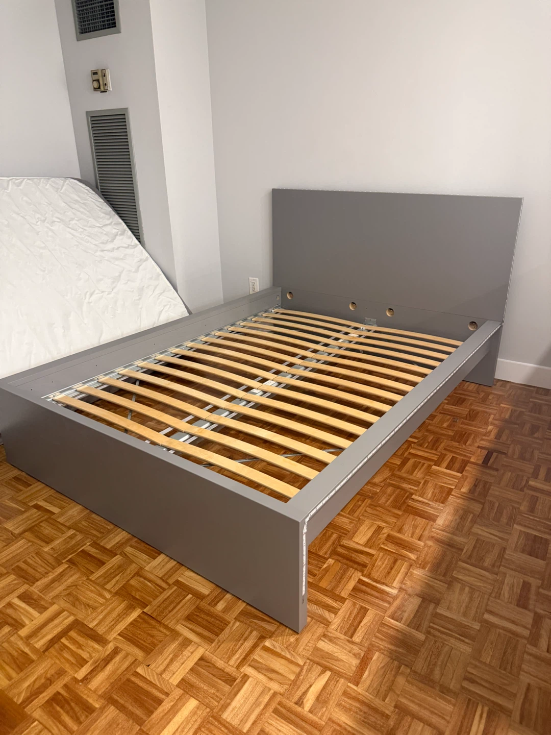 IKEA Double / FULL Bed frame (MALM) WOODEN