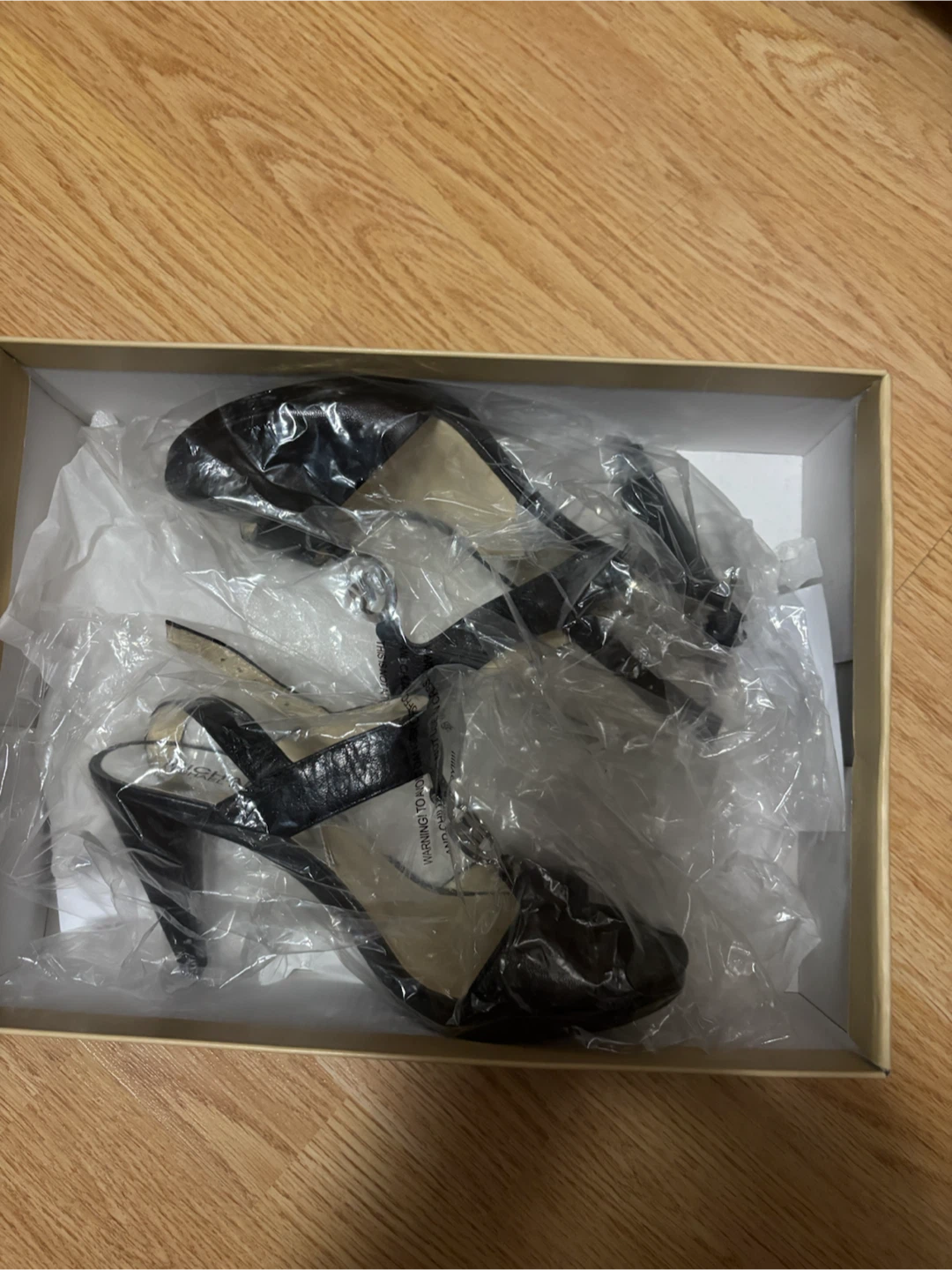 Michael Kors Black Heeled Sandals - Size 8M - photo 2