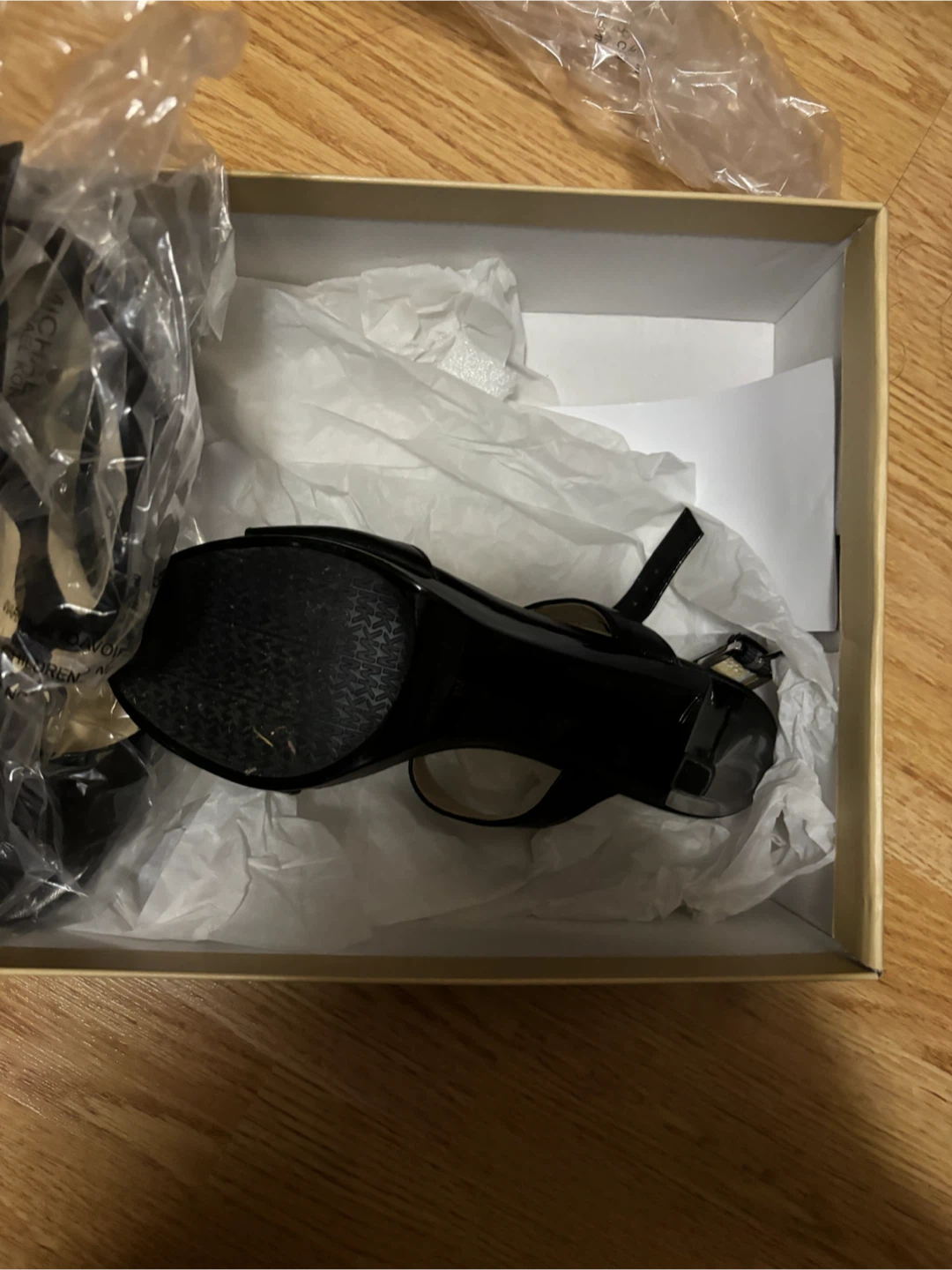 Michael Kors Black Heeled Sandals - Size 8M - photo 4