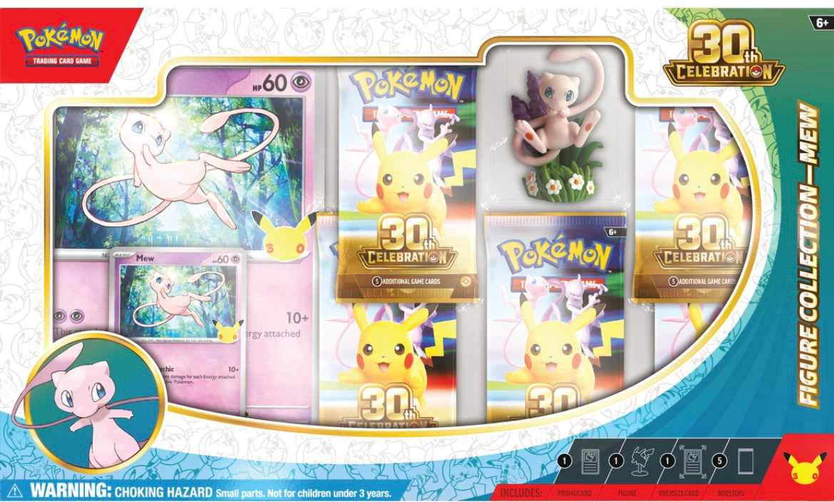 Pokemon TCG 30th Celebration Figure Collection - Mew