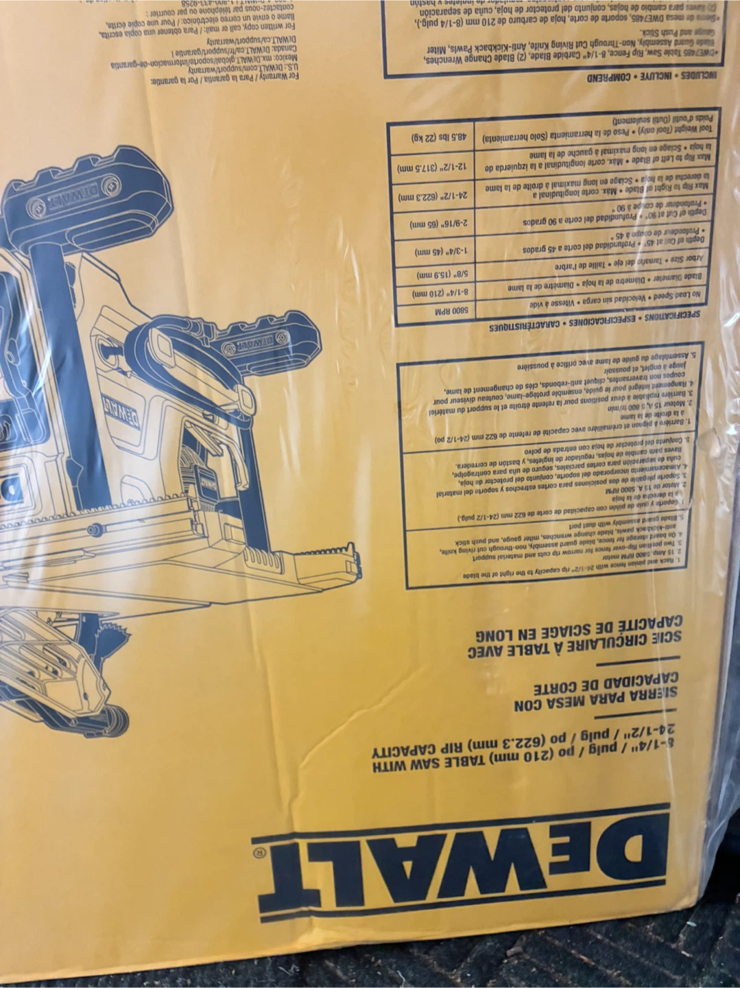 DeWALT Table Saw - photo 3