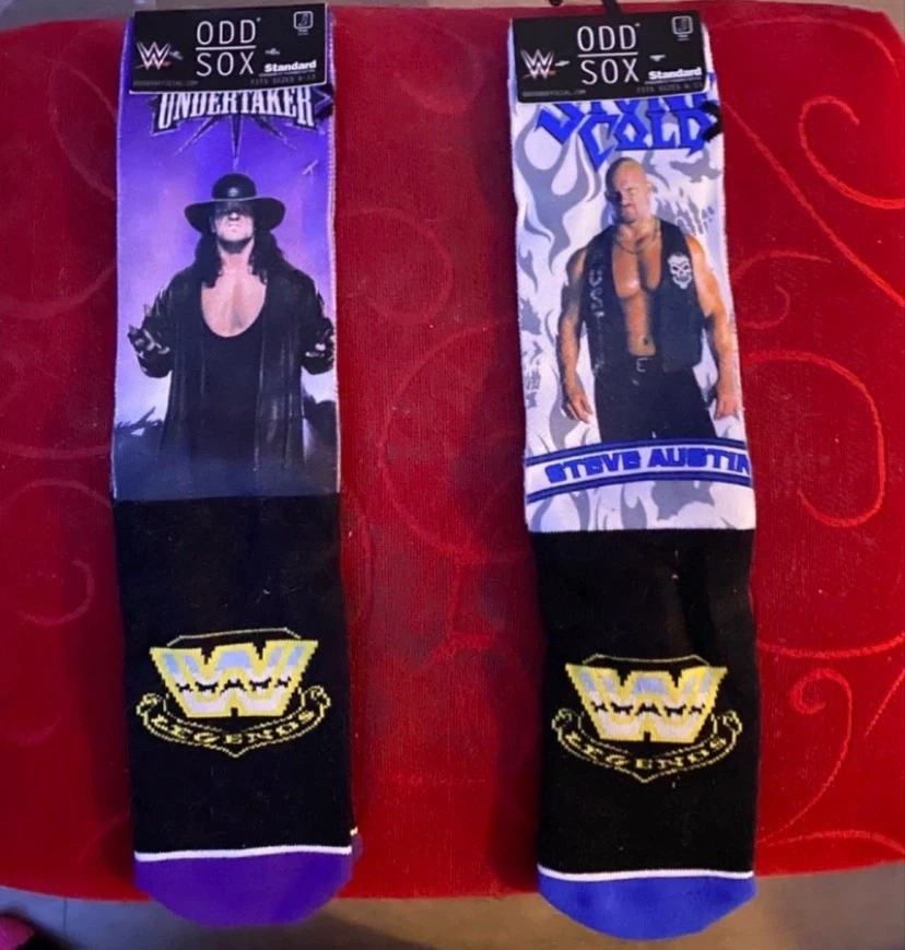 Odd Sox WWE Undertaker & Stone Cold Socks - Size 6-13