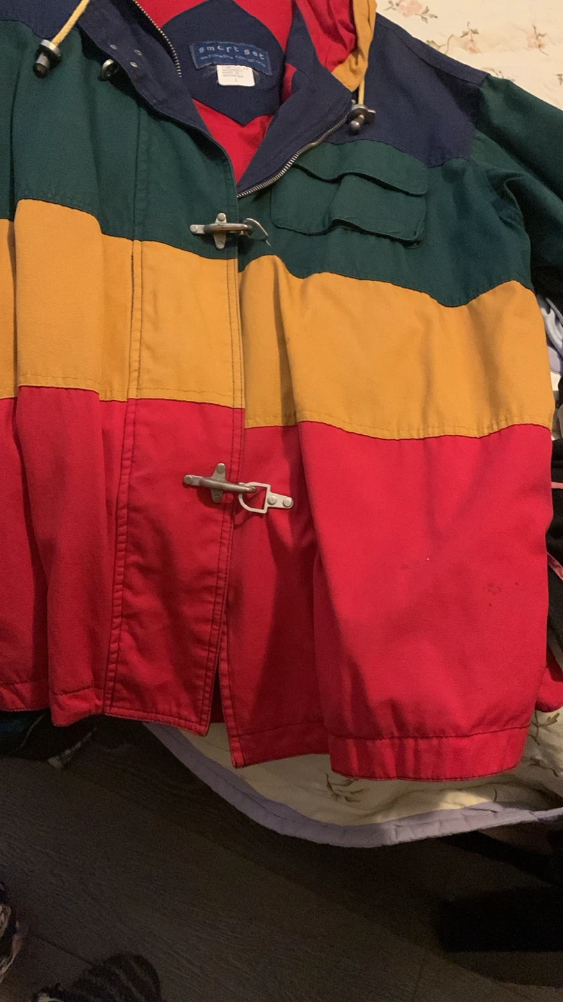 Smart Set Colour Block Toggle Jacket