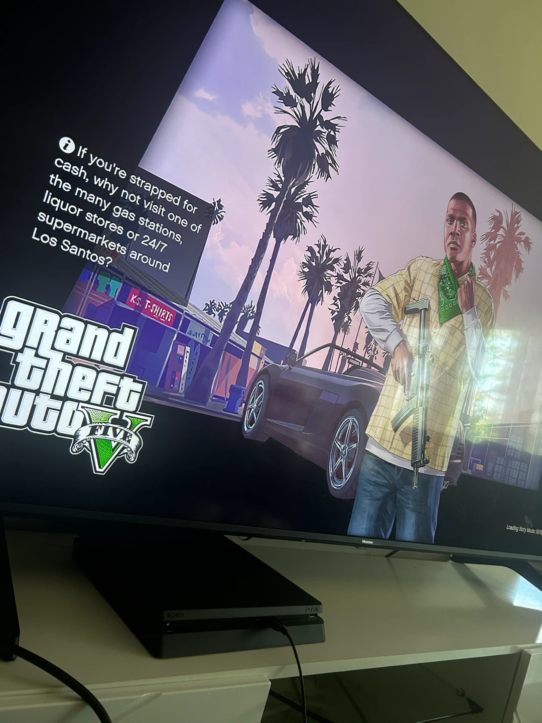 PS4 includes nba 2k26 and gta 5 in disc - photo 4