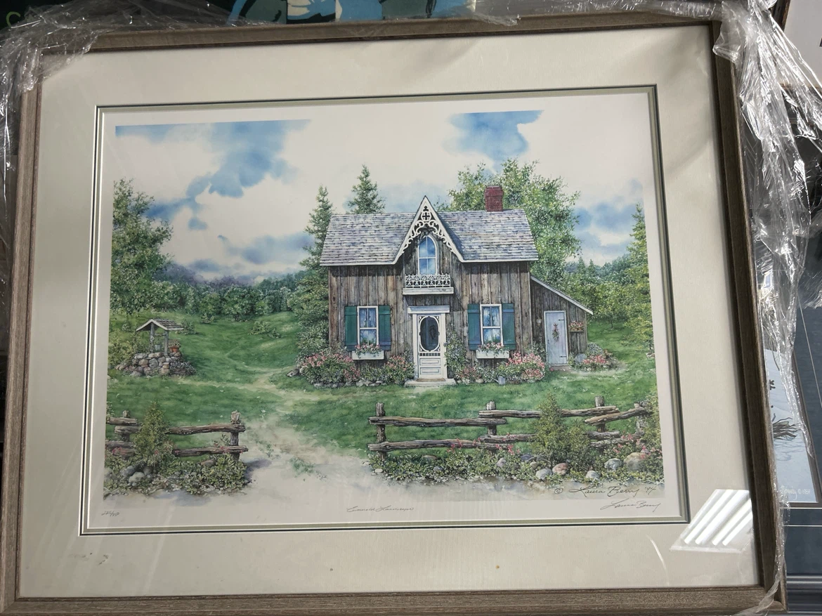 Framed Painting - Woodland Scene limited edition prints - photo 2