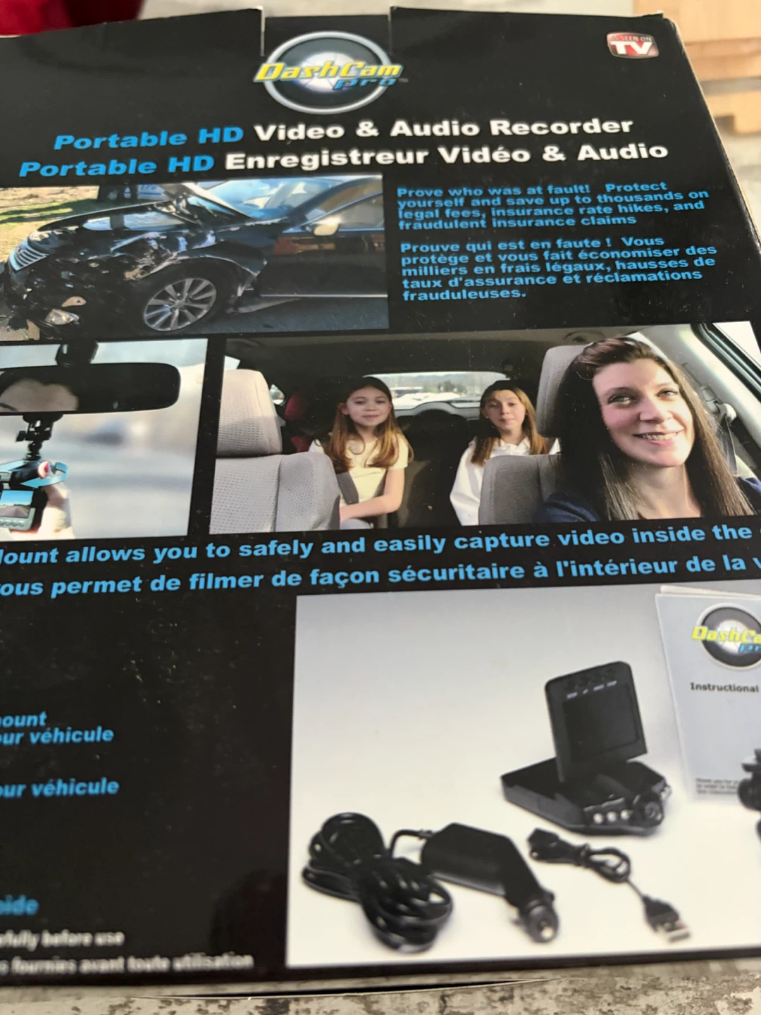 DashCam Pro Portable HD Video & Audio Recorder - photo 4