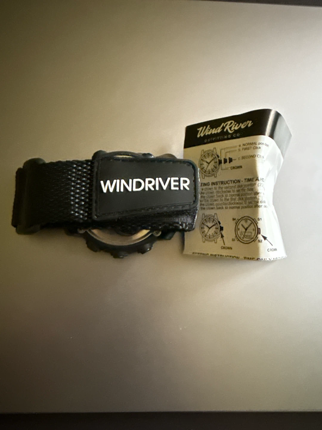 Wind River Digital Watch adjustable