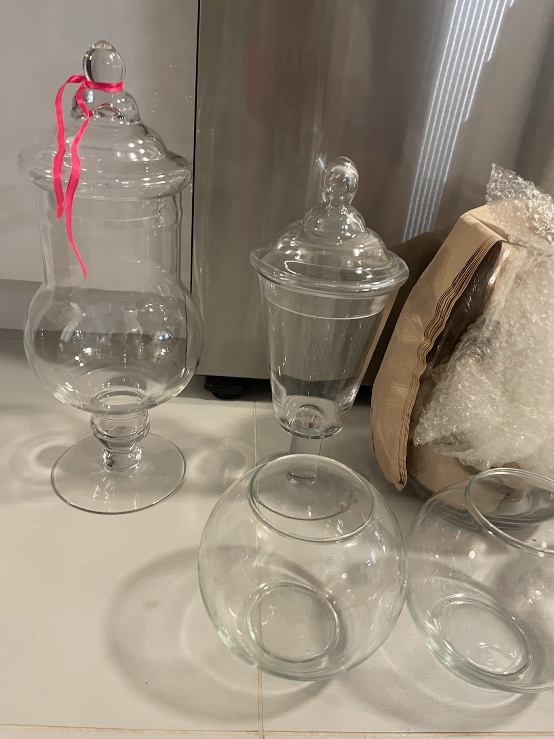 21 Piece Candy Bar Station Glassware - photo 2