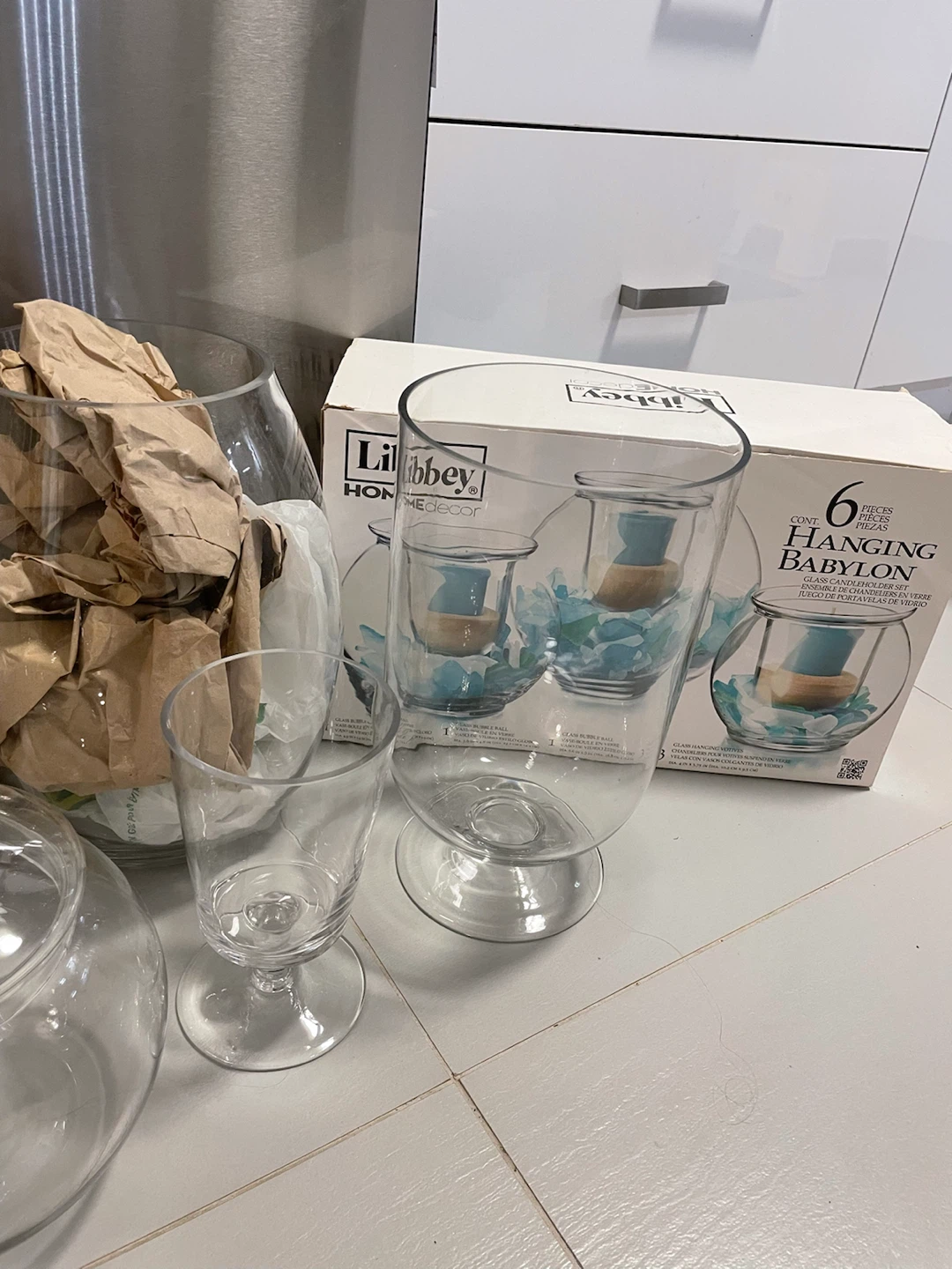 21 Piece Candy Bar Station Glassware - photo 4