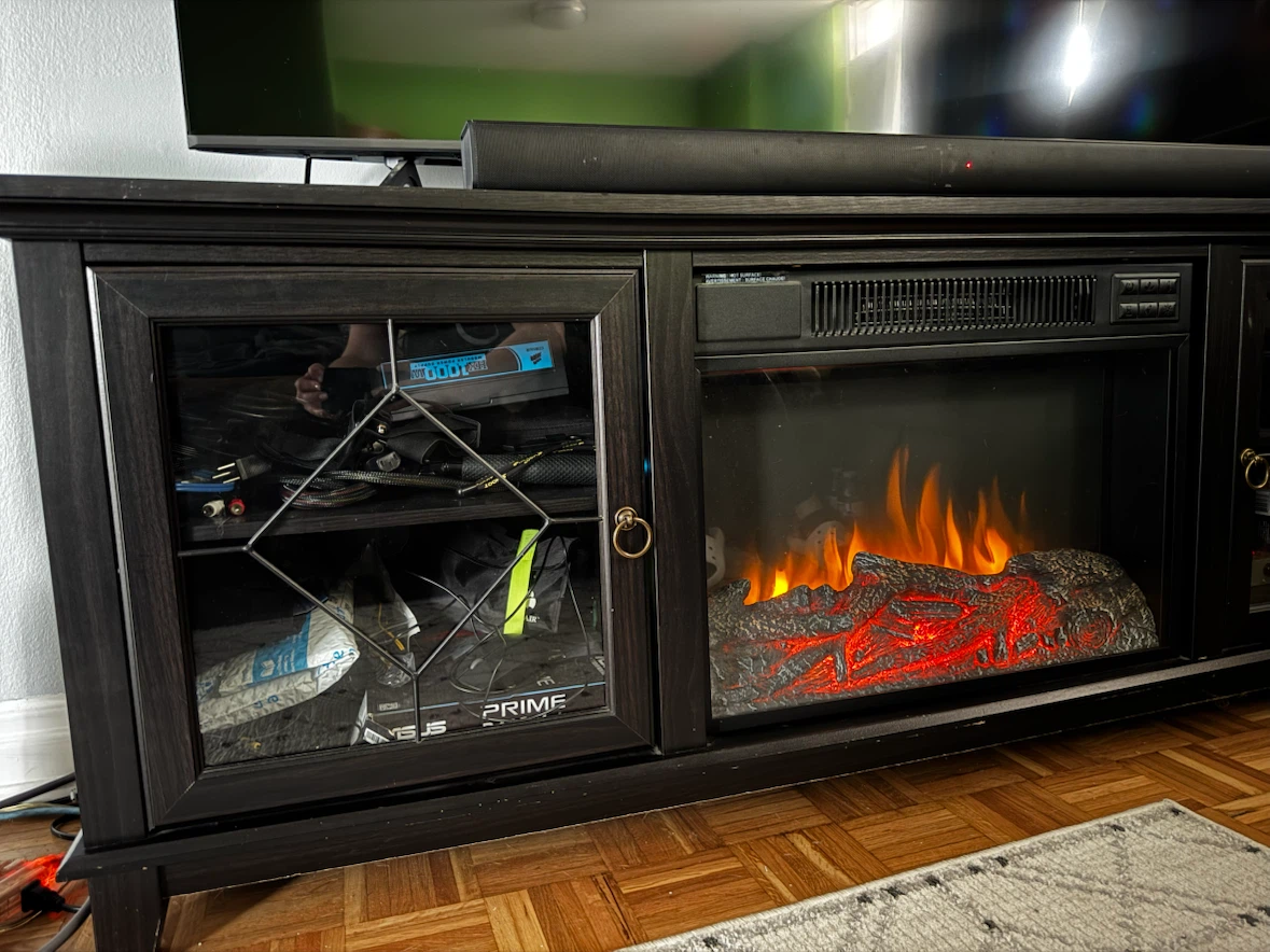 Electric Fireplace TV Stand