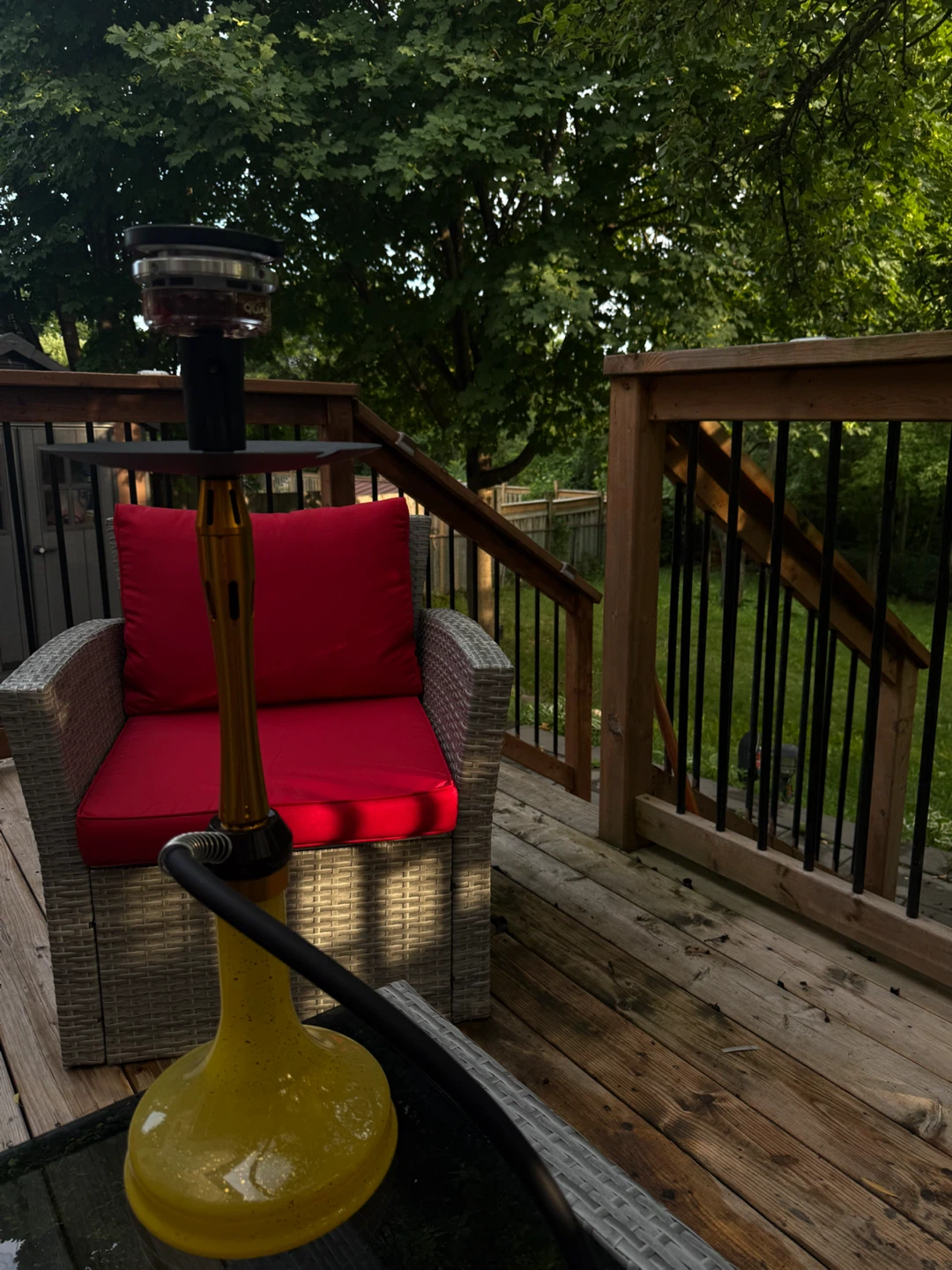 Yellow Premium Hookah  Excellent Condition