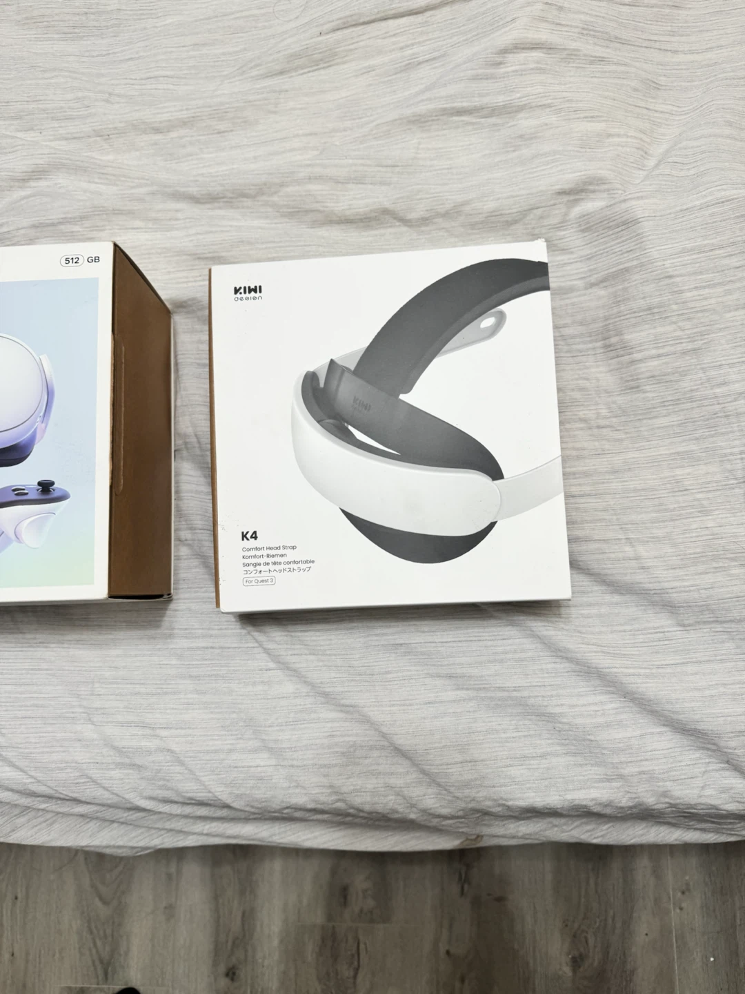 Meta Quest 3 (512GB) + Kiwi Head Strap + Silicone Face Cover - photo 2