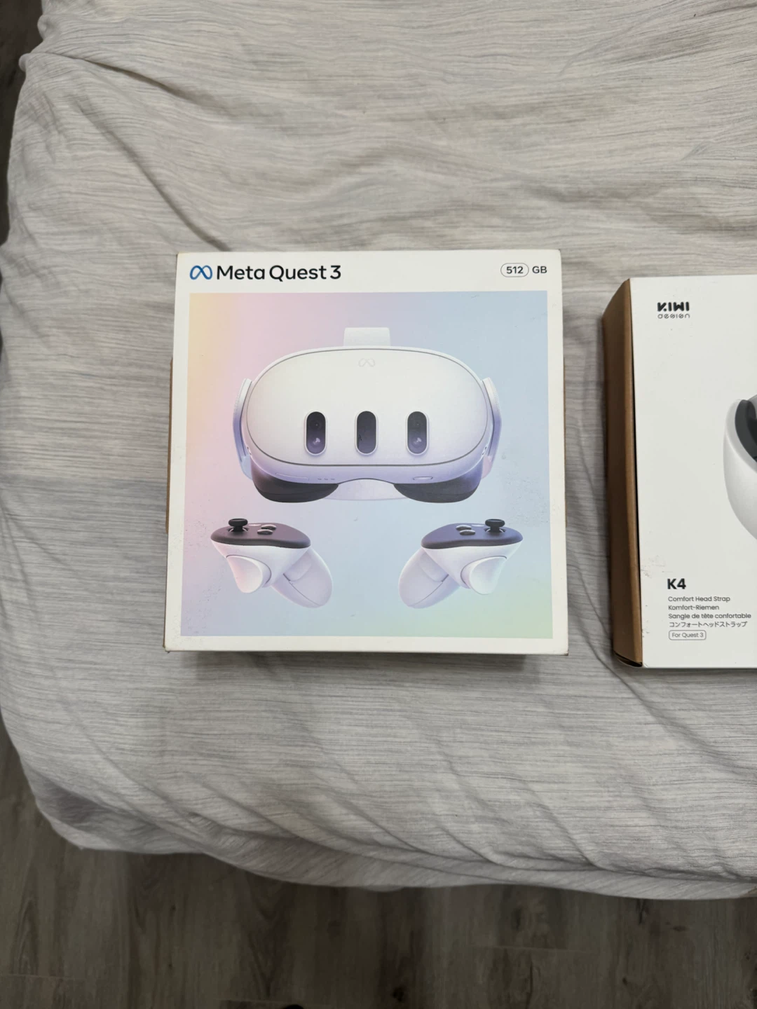 Meta Quest 3 (512GB) + Kiwi Head Strap + Silicone Face Cover - photo 3