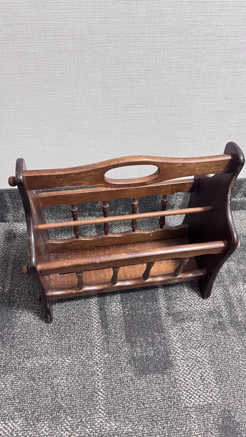Wooden Magazine Rack - photo 2