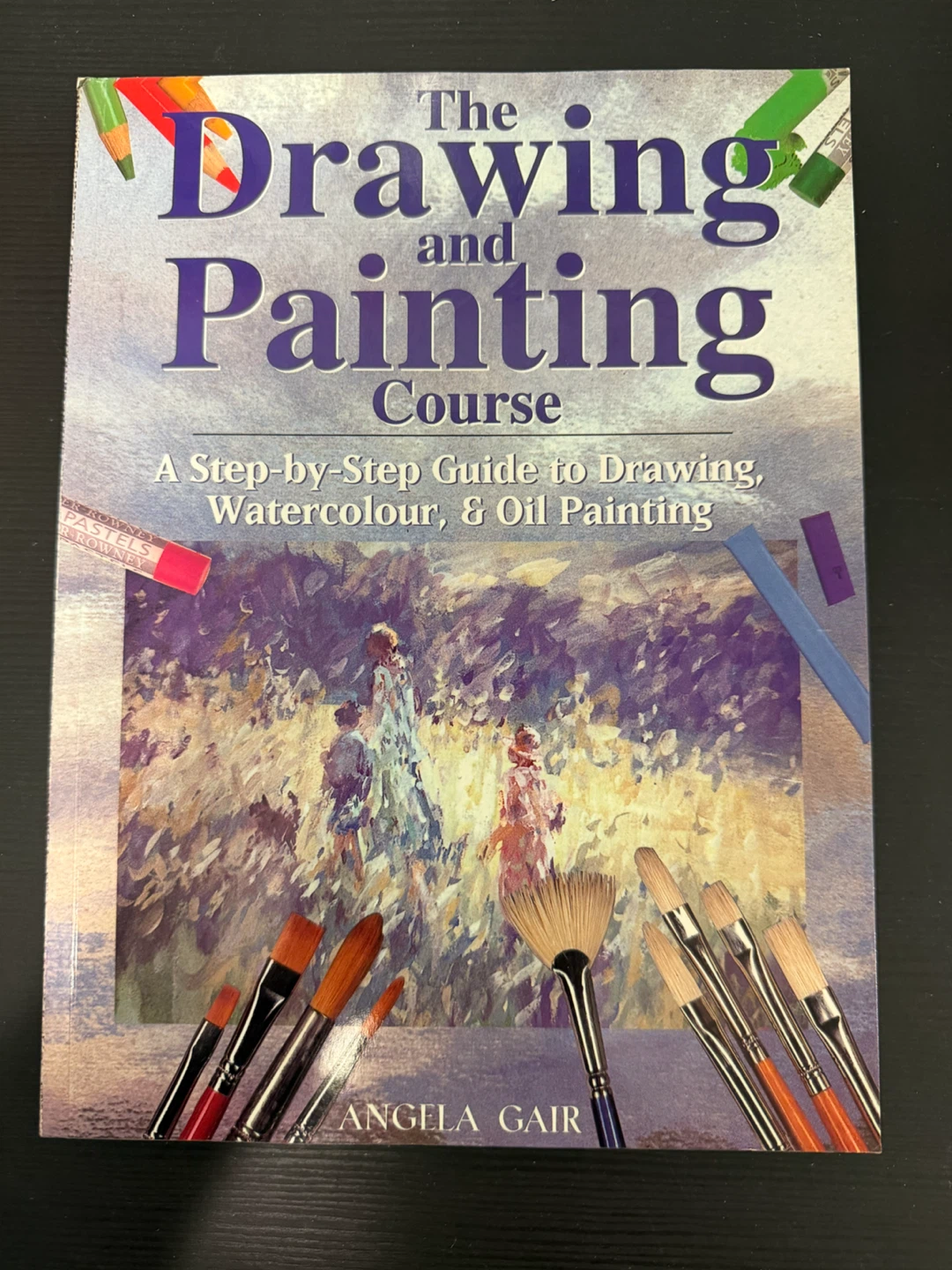 The Drawing and Painting Course by Angela Gair (Art Book)